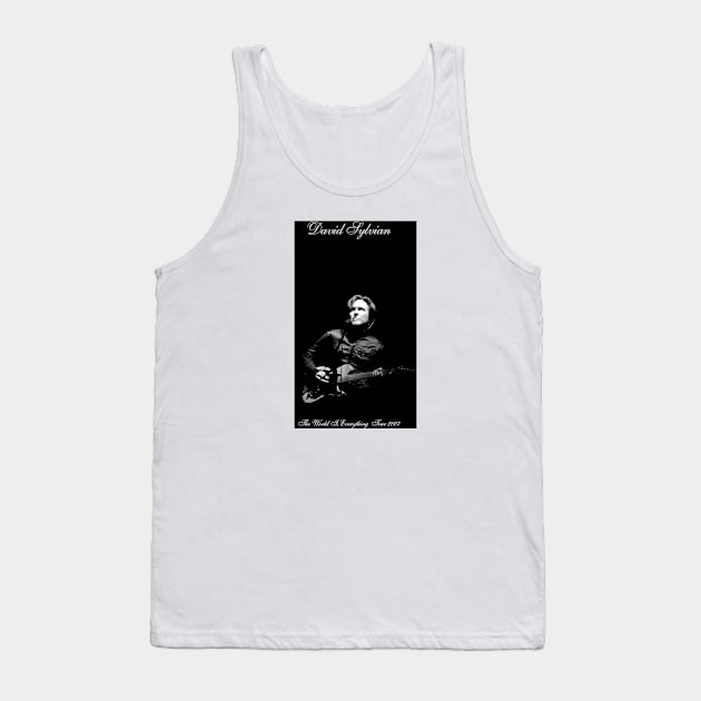 David Sylvian - The World Is Everything Tank Top by asheribtllo